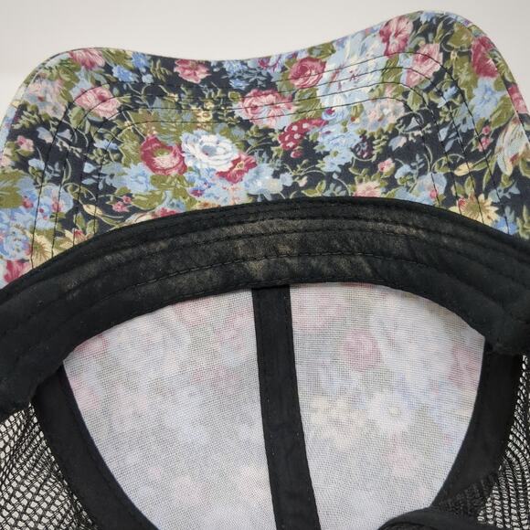 C.C Exclusives Trucker Hat Multicolor One Size Adjustable Floral Mesh Back - Picture 8 of 9